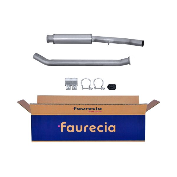Mittelschalldämpfer FAURECIA Kit Easy2Fit für u.a. CITROËN Berlingo First