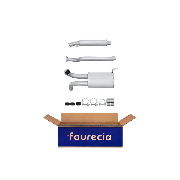 Mittelschalldämpfer FAURECIA Kit Easy2Fit für u.a. CITROËN XM