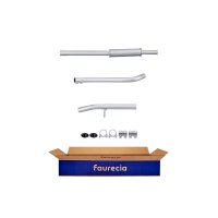 Centre Muffler FAURECIA Kit Easy2Fit for e.g. DACIA Logan...