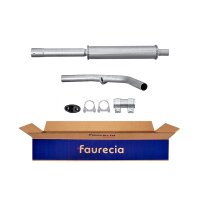 Center Muffler - Centre Silencer FAURECIA Kit Easy2Fit...