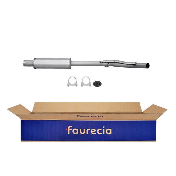 Center Muffler - Centre Silencer FAURECIA Kit Easy2Fit for FIAT Punto