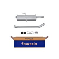 Center Muffler - Centre Silencer Exhaust System FAURECIA...