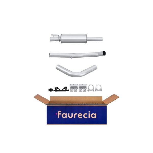 Mittelschalldämpfer FAURECIA Kit Easy2Fit für u.a. FIAT Bravo II