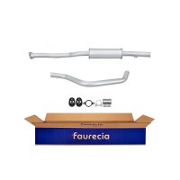 Center Muffler - Centre Silencer FAURECIA Kit Easy2Fit...
