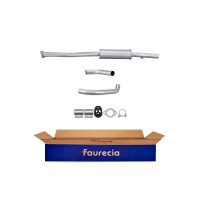 Center Muffler - Centre Silencer FAURECIA Kit Easy2Fit...