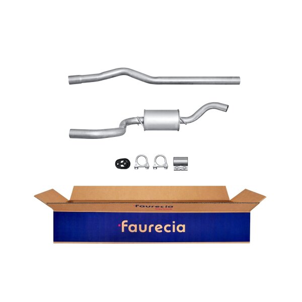 Mittelschalldämpfer FAURECIA Kit Easy2Fit für u.a. FORD Fiesta III