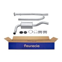 Center Muffler - Centre Silencer FAURECIA Kit Easy2Fit...