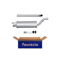 Center Muffler - Centre Silencer FAURECIA Kit Easy2Fit...