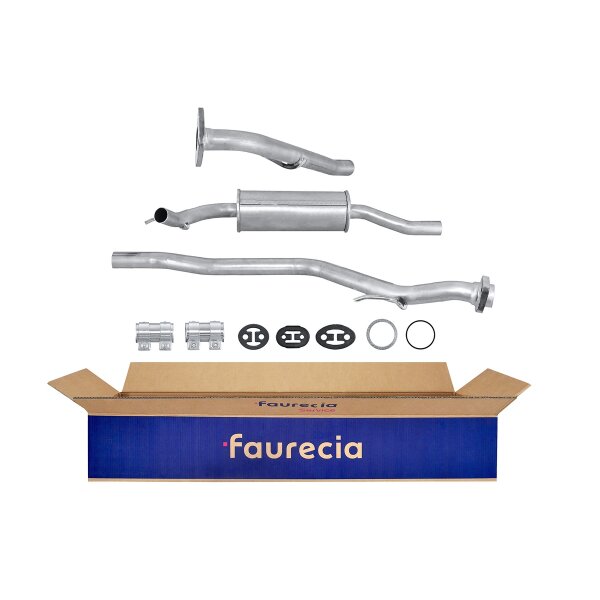 Mittelschalldämpfer FAURECIA Kit Easy2Fit für u.a. HONDA Jazz II