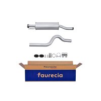 Center Muffler - Centre Silencer FAURECIA Kit Easy2Fit...