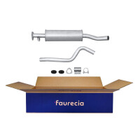 Center Muffler - Centre Silencer FAURECIA Kit Easy2Fit...