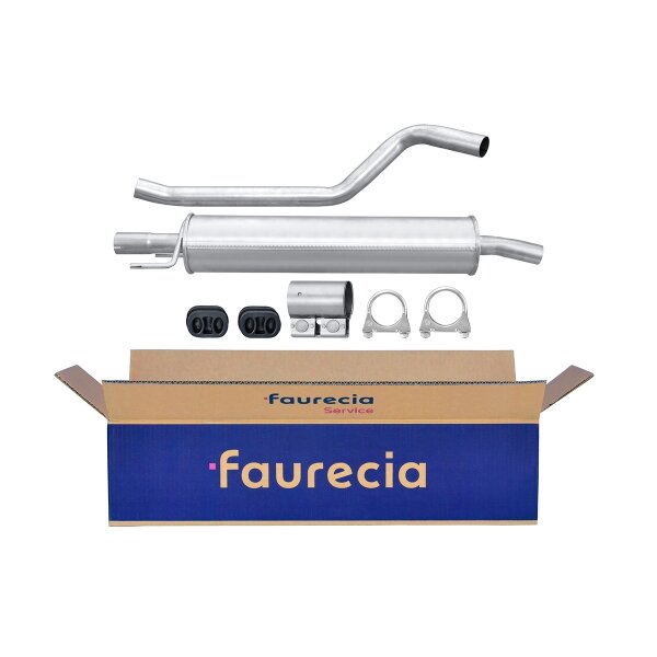 Mittelschalldämpfer FAURECIA Kit Easy2Fit für u.a. OPEL Corsa C