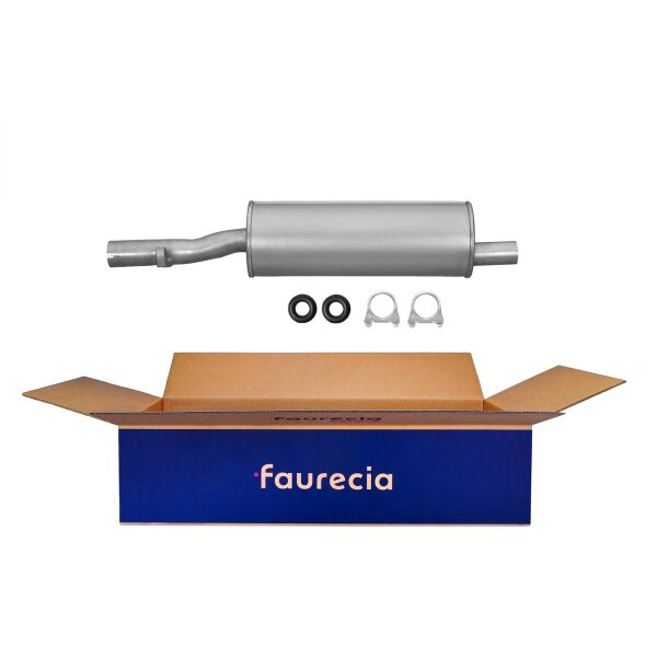 Center Muffler - Centre Silencer Exhaust System FAURECIA Kit Easy2Fit