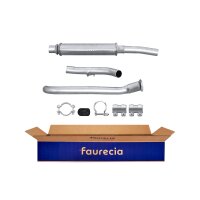 Center Muffler - Centre Silencer FAURECIA Kit Easy2Fit...