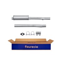 Center Muffler - Centre Silencer FAURECIA Kit Easy2Fit...