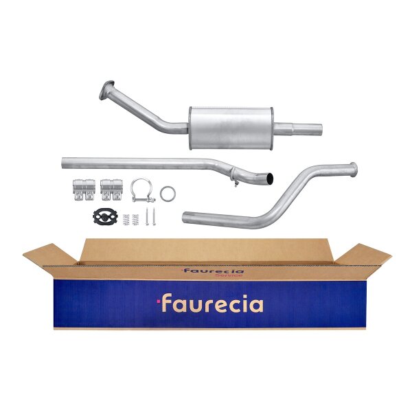 Mittelschalldämpfer FAURECIA Kit Easy2Fit für u.a. CITROËN C4 I
