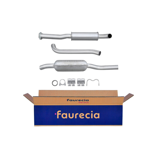 Mittelschalldämpfer FAURECIA Kit Easy2Fit für u.a. MERCEDES-BENZ 123 Stufenheck