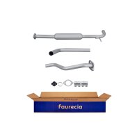 Centre Muffler FAURECIA Kit Easy2Fit for e.g. NISSAN Primera