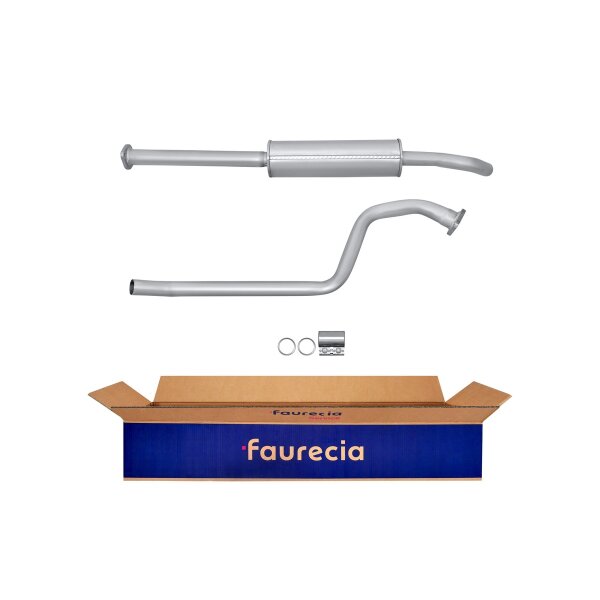 Mittelschalldämpfer FAURECIA Kit Easy2Fit für u.a. NISSAN Almera II Hatchback