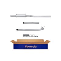 Centre Muffler FAURECIA Kit Easy2Fit for e.g. RENAULT...