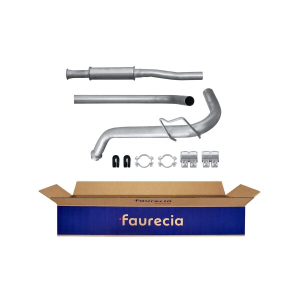 Mittelschalldämpfer FAURECIA Kit Easy2Fit für u.a. RENAULT Super 5