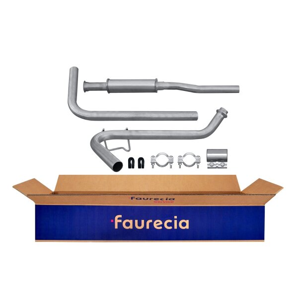 Center Muffler - Centre Silencer FAURECIA Kit Easy2Fit for RENAULT Super 5