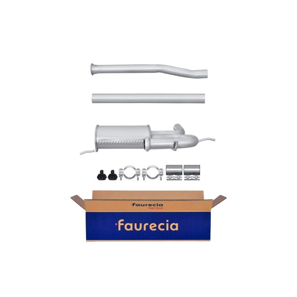 Mittelschalldämpfer FAURECIA Kit Easy2Fit für u.a. RENAULT 19 II Chamade