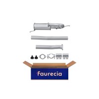 Center Muffler - Centre Silencer FAURECIA Kit Easy2Fit...