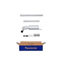 Center Muffler - Centre Silencer FAURECIA Kit Easy2Fit...
