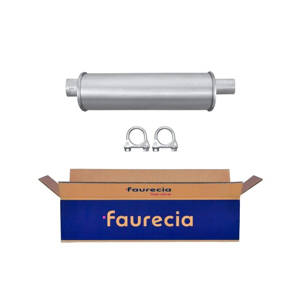 Center Muffler - Centre Silencer Exhaust System FAURECIA Kit Easy2Fit