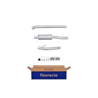 Center Muffler - Centre Silencer FAURECIA Kit Easy2Fit...