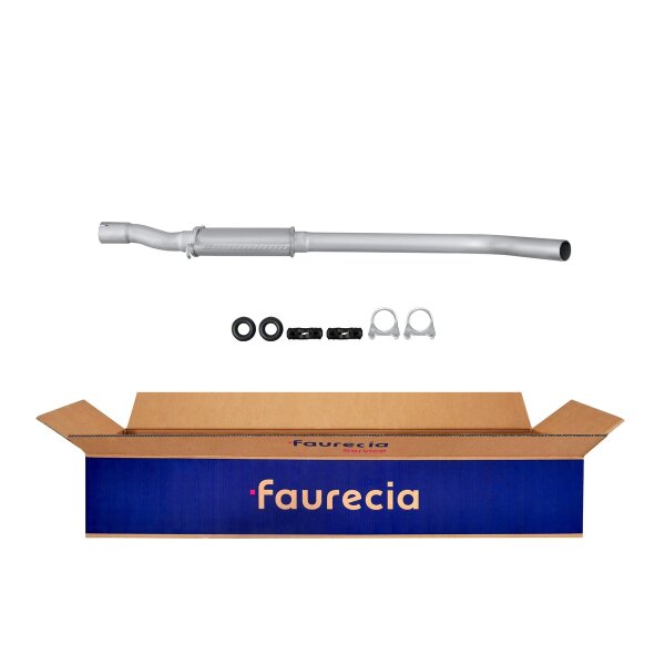 Centre Muffler FAURECIA Kit Easy2Fit for e.g. RENAULT Megane