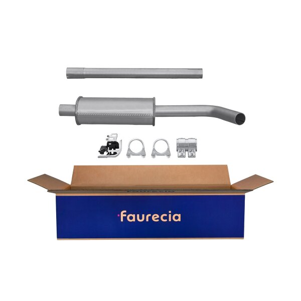 Mittelschalldämpfer FAURECIA Kit Easy2Fit für u.a. RENAULT Megane II