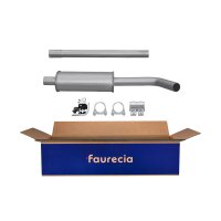 Centre Muffler FAURECIA Kit Easy2Fit for e.g. RENAULT Megane