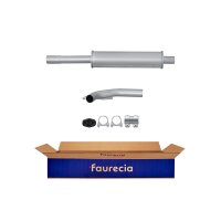Center Muffler - Centre Silencer FAURECIA Kit Easy2Fit...