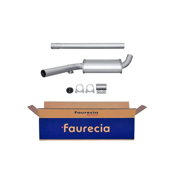 Mittelschalldämpfer FAURECIA Kit Easy2Fit für u.a. SEAT Toledo I