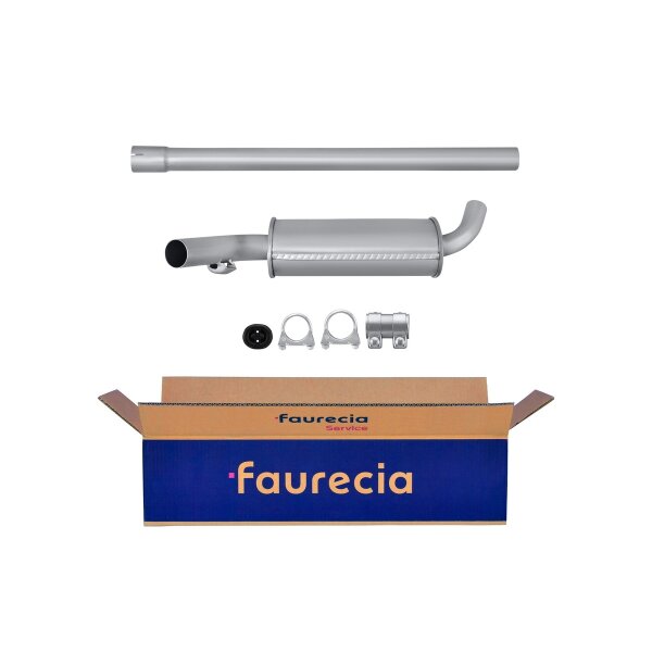 Mittelschalldämpfer FAURECIA Kit Easy2Fit für u.a. SEAT Toledo I