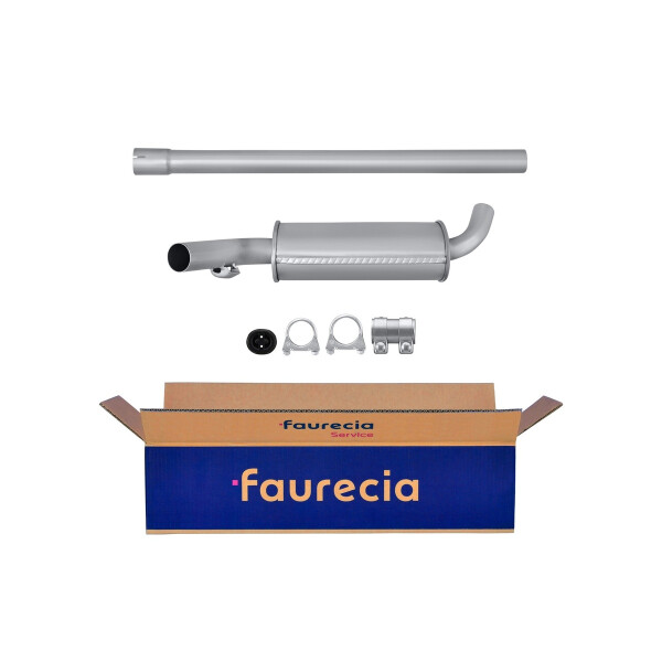 Mittelschalldämpfer FAURECIA Kit Easy2Fit für u.a. SEAT Toledo I