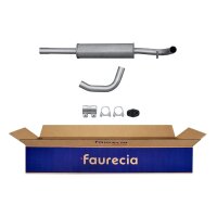 Center Muffler - Centre Silencer FAURECIA Kit Easy2Fit...