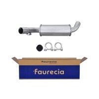 Center Muffler - Centre Silencer FAURECIA Kit Easy2Fit...
