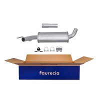 Center Muffler - Centre Silencer FAURECIA Kit Easy2Fit...