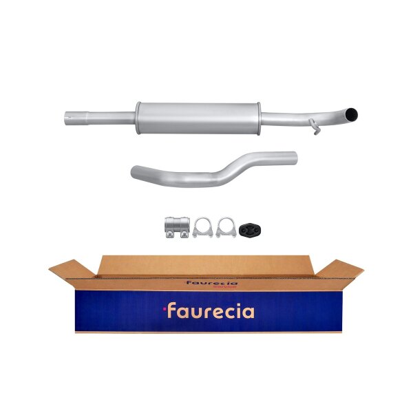 Mittelschalldämpfer FAURECIA Kit Easy2Fit für u.a. VW Caddy II
