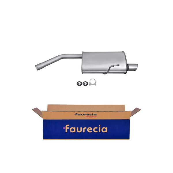 Endschalldämpfer FAURECIA Kit Easy2Fit für u.a. ALFA ROMEO 156