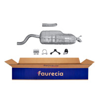 Endschalldämpfer Auspuff FAURECIA Kit Easy2Fit...