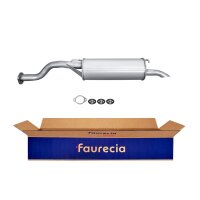 Rear Muffler - Rear Silencer FAURECIA Kit Easy2Fit for...