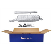 Endschalldämpfer Auspuff FAURECIA Kit Easy2Fit...