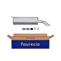 Endschalldämpfer Auspuff FAURECIA Kit Easy2Fit...