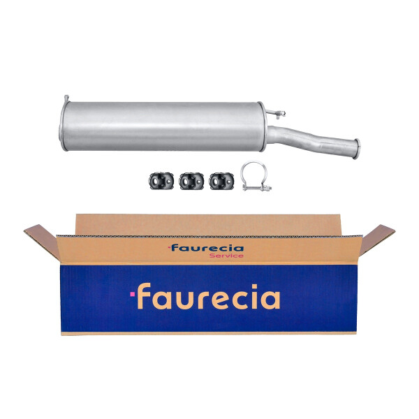 Rear Muffler - Rear Silencer FAURECIA Kit Easy2Fit for e.g. CITROËN Xsara