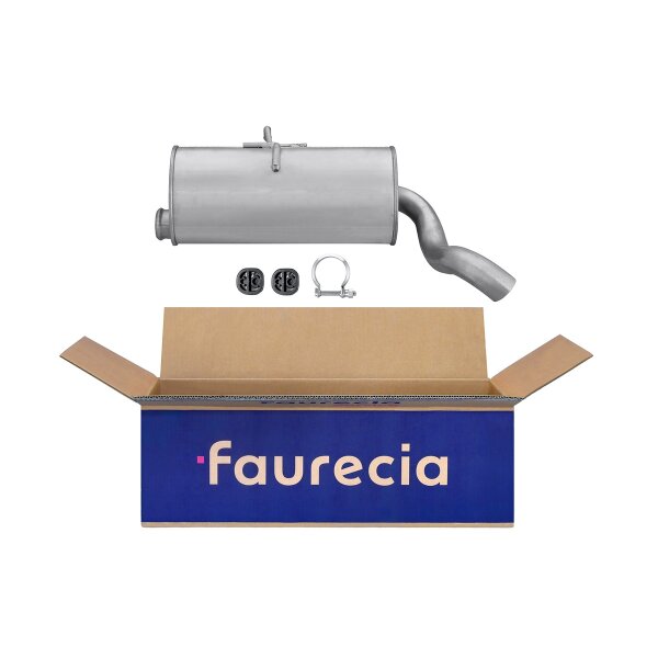 Rear Muffler FAURECIA Kit Easy2Fit for e.g. CITROËN Berlingo