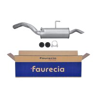 Rear Muffler - Rear Silencer Exhaust System FAURECIA Kit...